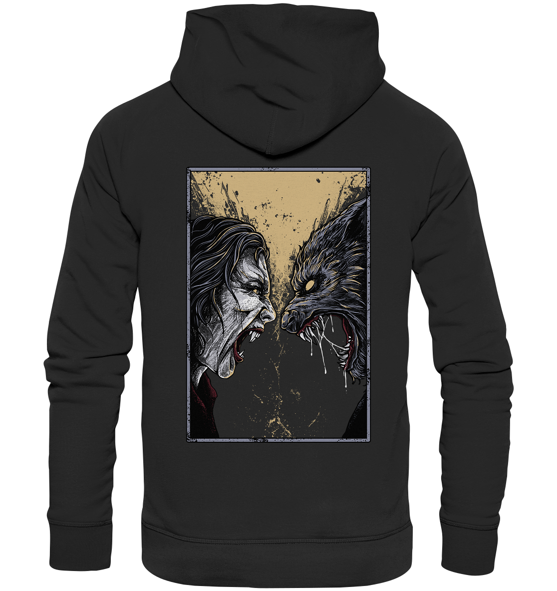 Kollektion ⎥Vampir vs. Werwolf - Premium Unisex Hoodie