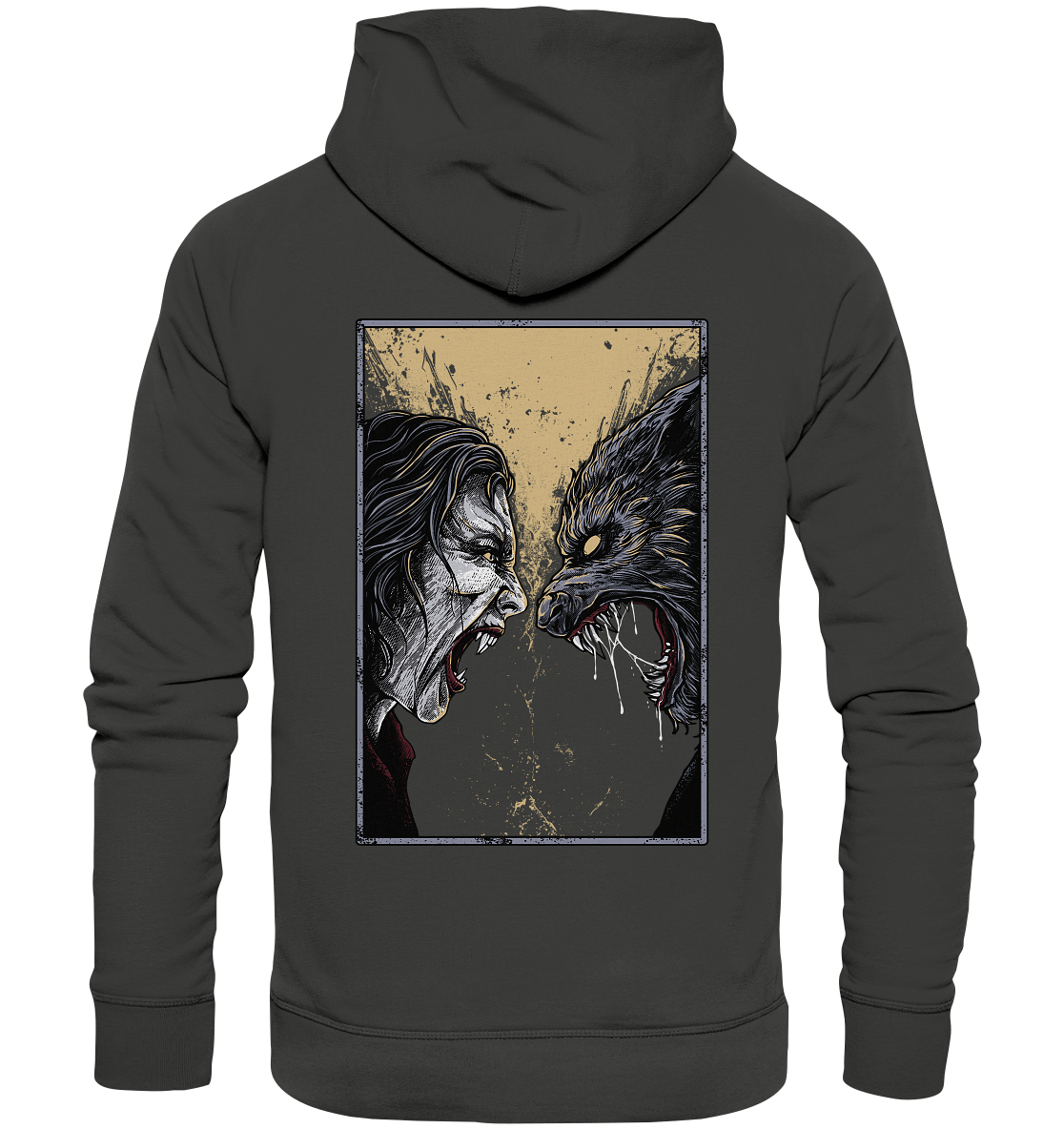 Kollektion ⎥Vampir vs. Werwolf - Premium Unisex Hoodie