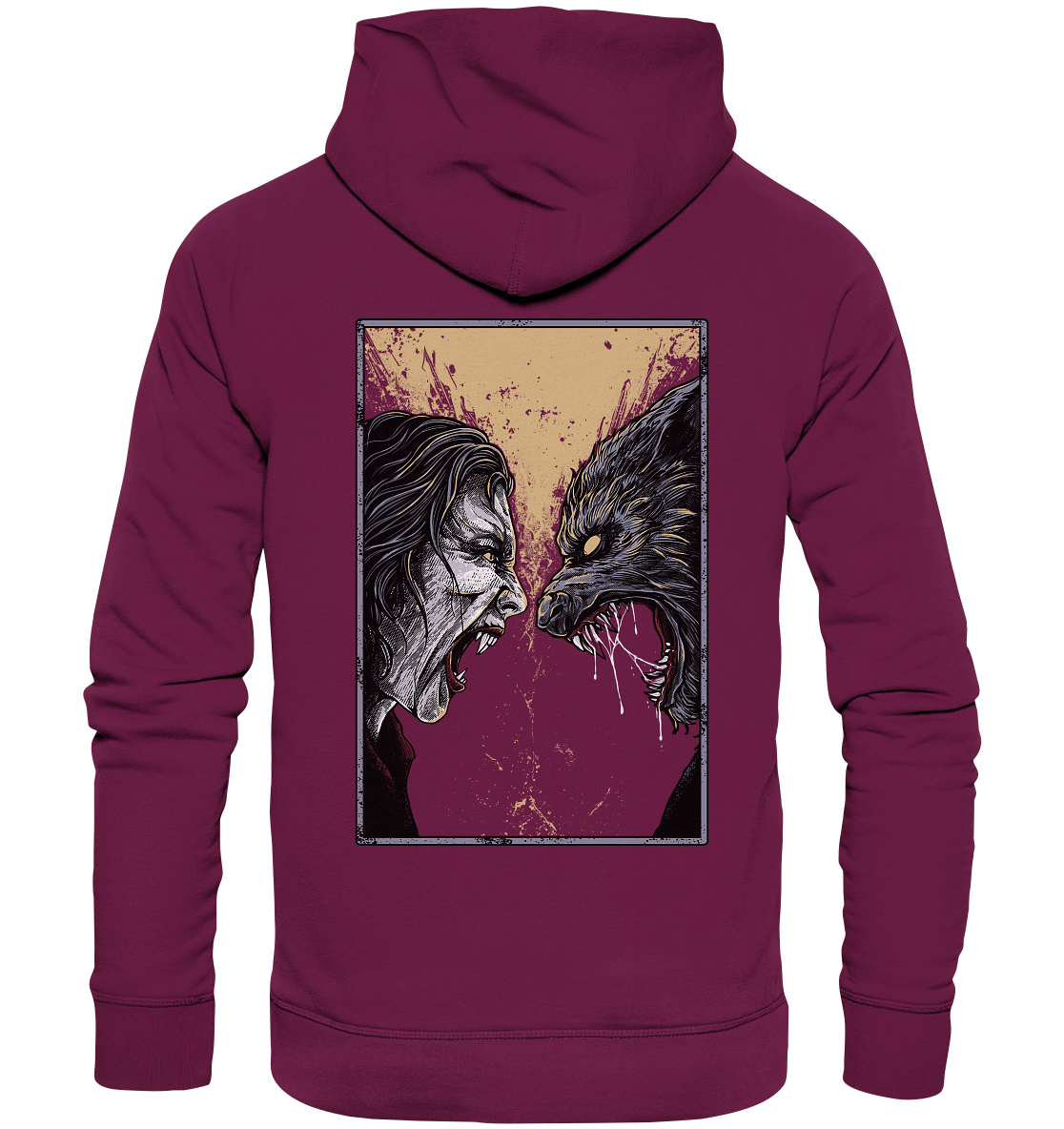 Kollektion ⎥Vampir vs. Werwolf - Premium Unisex Hoodie