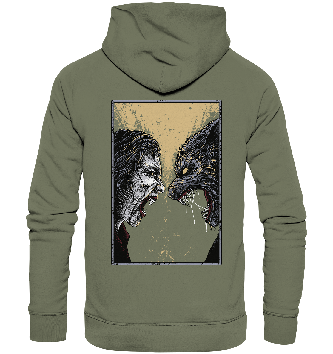 Kollektion ⎥Vampir vs. Werwolf - Premium Unisex Hoodie