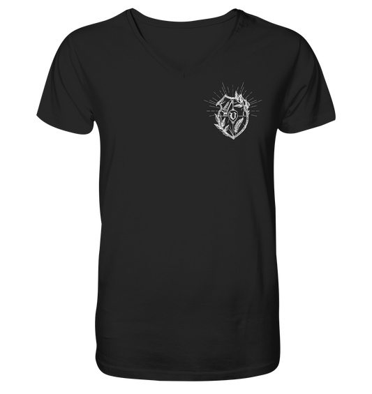 Kollektion ⎥  Crescentia - Mens Organic V-Neck Shirt